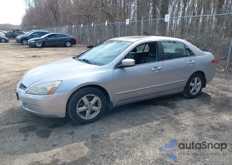 2003 Honda Accord Ex из США, поврежденный, VIN 1HGCM56603A057826